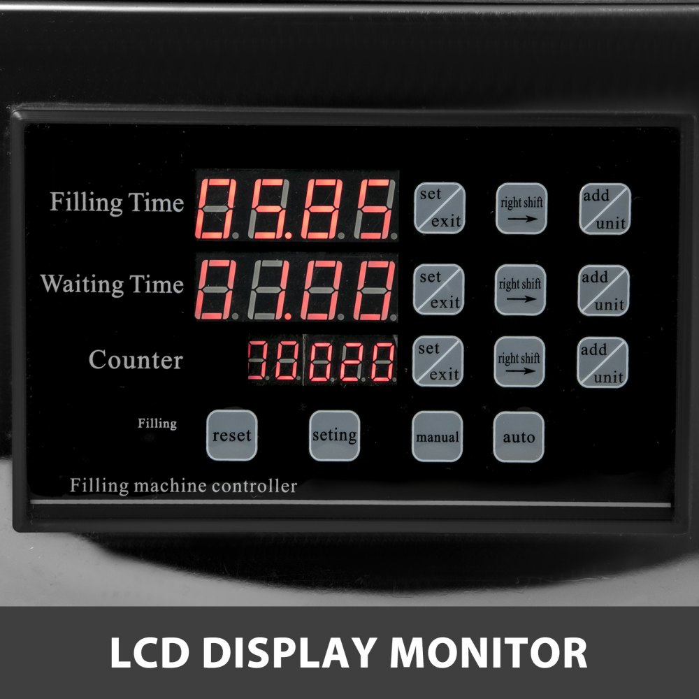 Füllmaschine Flüssigkeit Gfk17l 1 Düsen Hitzeschutz Edelstahl 30ml-17000ml