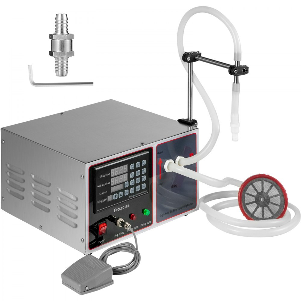 Füllmaschine Flüssigkeit Gfk17l 1 Düsen Hitzeschutz Edelstahl 30ml-17000ml