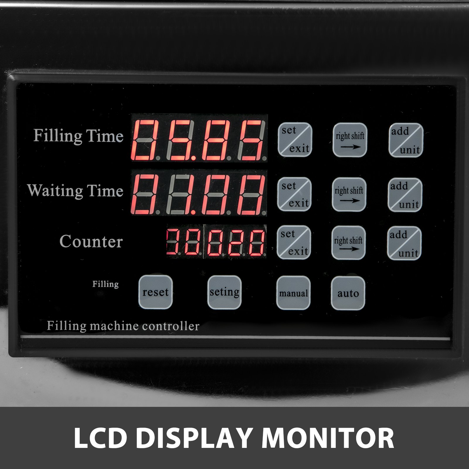 Füllmaschine Flüssigkeit Gfk17l 1 Düsen Hitzeschutz Edelstahl 30ml-17000ml