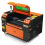 VEVOR 50W CO2 laser engraver, 300x500mm, 500mm/s laser cutting machine with 2-way pass air assist, compatible with LightBurn, CorelDRAW, AutoCAD, Windows, Mac OS, Linux, for wood, acrylic, fabric
