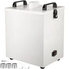 VEVOR Rauchreiniger Laser-Gravur  220 V, Lasergravurmaschine Luftreiniger 80 W, Staubreiniger, Rauchluftreiniger für CNC-Laser, Verschleißfestes Metall, Ventilator Luftreiniger, gegen Staub, Rauch
