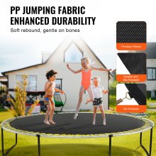 VEVOR Ersatz-Trampolinmatte für 426cm Rahmen 72 V-Ringe 14cm Federlänge