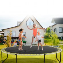 VEVOR Ersatz-Trampolinmatte für 426cm Rahmen 72 V-Ringe 14cm Federlänge