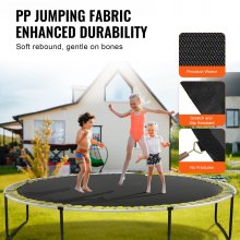 VEVOR Ersatz-Trampolinmatte für 457cm Rahmen 96 V-Ringe 16,5cm Federlänge