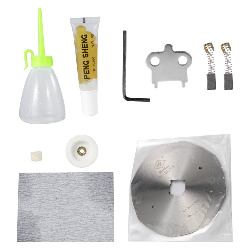 Elektrische Schere Vevor Elektrischer Tuchschneider Drehe Klingenstoff 125mm