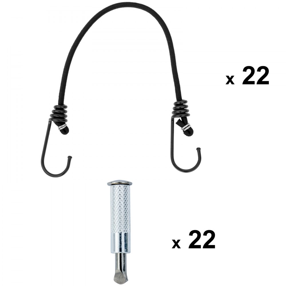 Vevor Pool Abdeckplane Winterabdeckplane 5 M Kreisförmige Poolüberdachung Grau