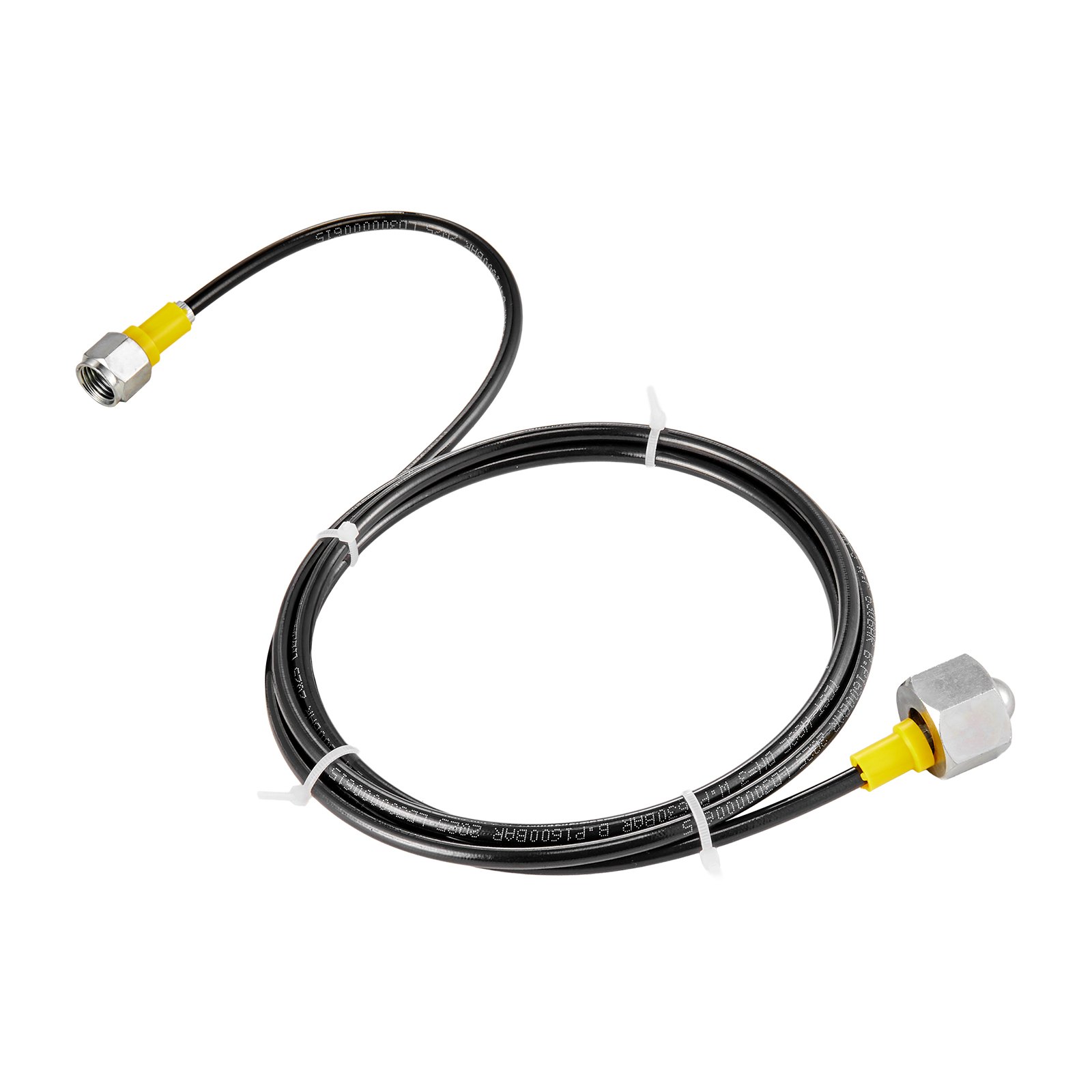 VEVOR Hydraulisches Stickstoffspeicher-Ladeset, Stickstofffüllset, Druckprüfsystem mit 3 Messgeräten (1500, 4000, 6000 PSI), 6 Adapterkupplungen, 1 Gasschlauch, 1 Ventil, 1 CGA580-Adapter