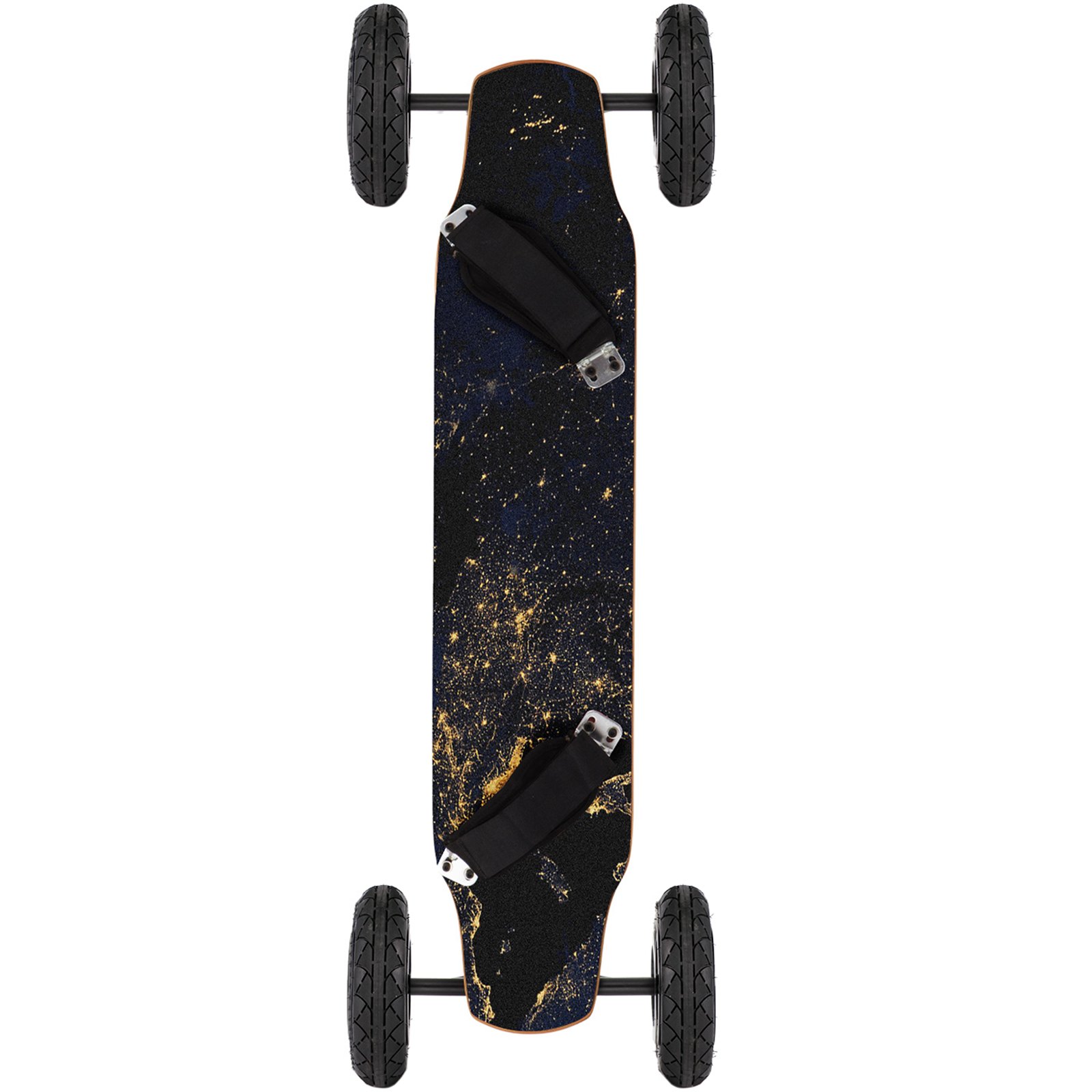 VEVOR Mountainboard Erde Skateboard 94x24 cm, Longboard 7,8 Zoll keinen Akku mit tollen Features mit Zubehör Geschenk für Erwachsene Jugendliche Kinder Jungen für Anfänger und Einsteiger
