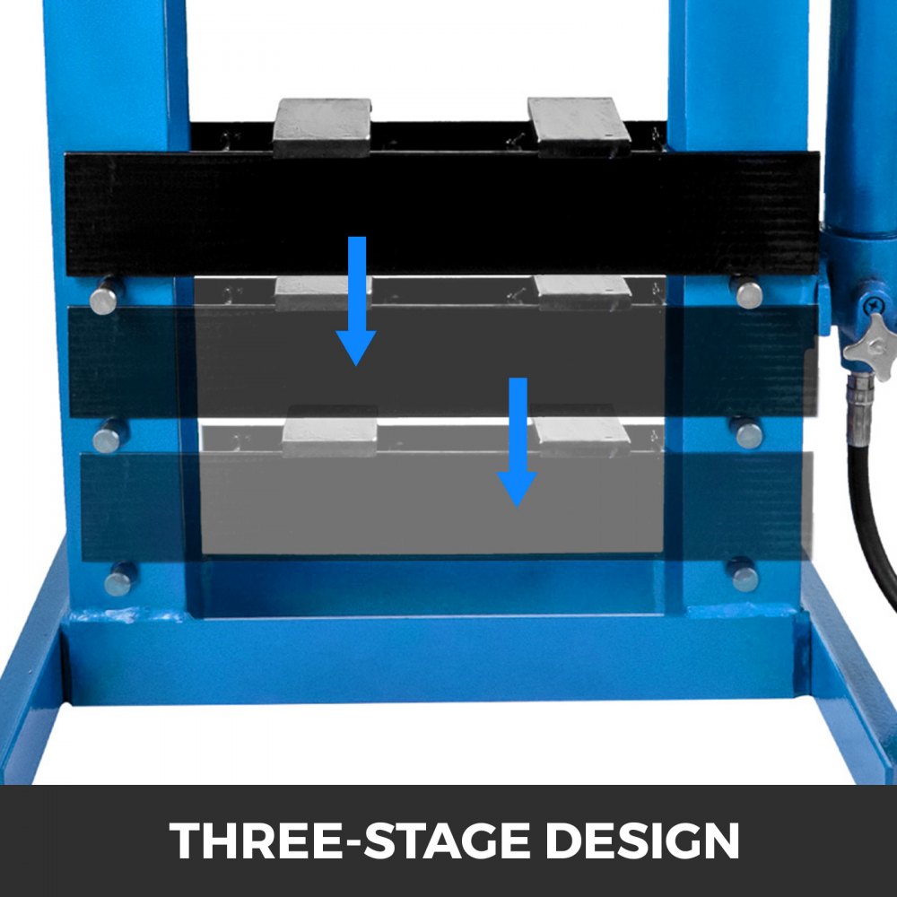 Werkstattpresse 10t 10000kg Hydraulikpresse Hydraulisch Rahmenpresse Lagerpresse