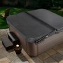 VEVOR Whirlpool-Abdeckungslift, Spa-Abdeckungslift, hydraulisch, Breite 175-245 cm verstellbar, beidseitig oben installiert, passend für verschiedene Größen von rechteckigen Badewannen, Whirlpools