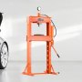 VEVOR hydraulische pneumatische Werkstattpresse 20 t (H-Rahmen) mit Pressplatte & Dreieckstütze, auf den Garagenboden einstellbare Hydraulikpresse mit Überdruckventil, geeignet zum Biegen & Richten
