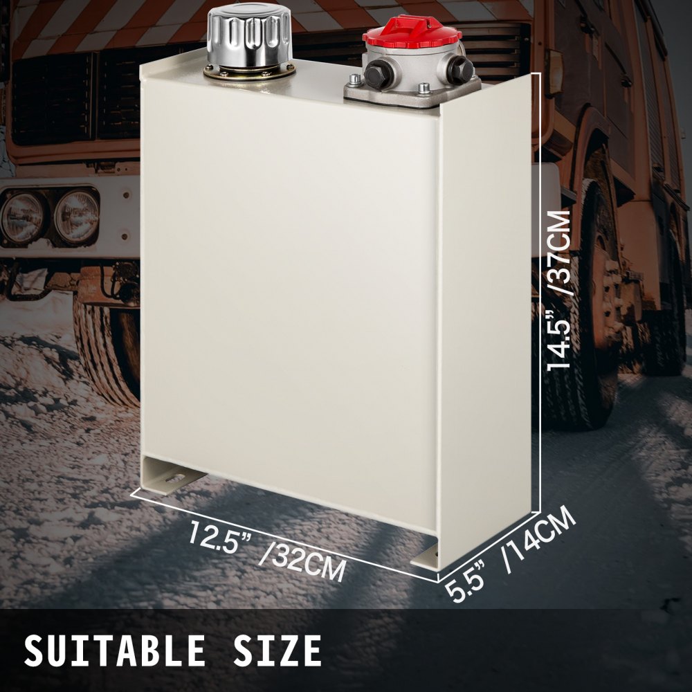 Hydrauliköltank Kraftstofftank 15 L Hydraulikbehälter Mit Thermometer Und Sieb