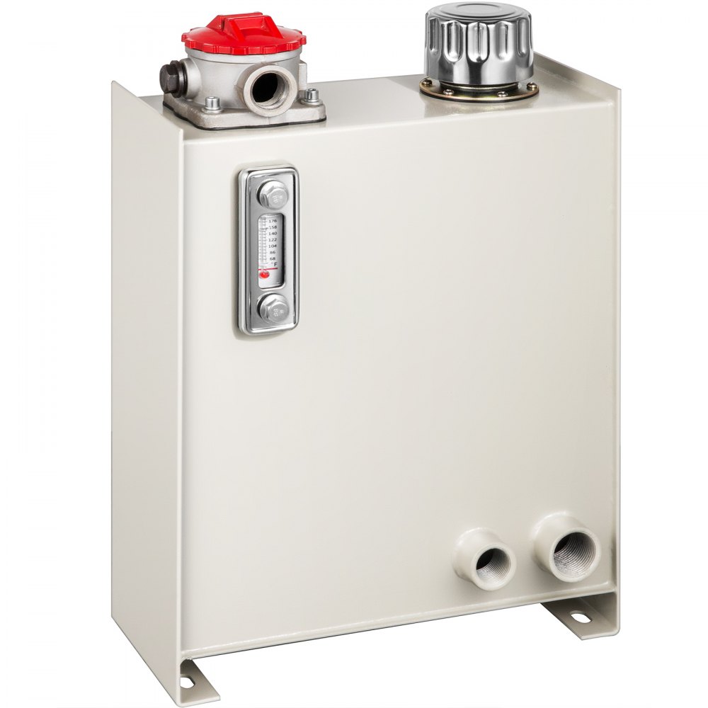 Hydrauliköltank Kraftstofftank 15 L Hydraulikbehälter Mit Thermometer Und Sieb