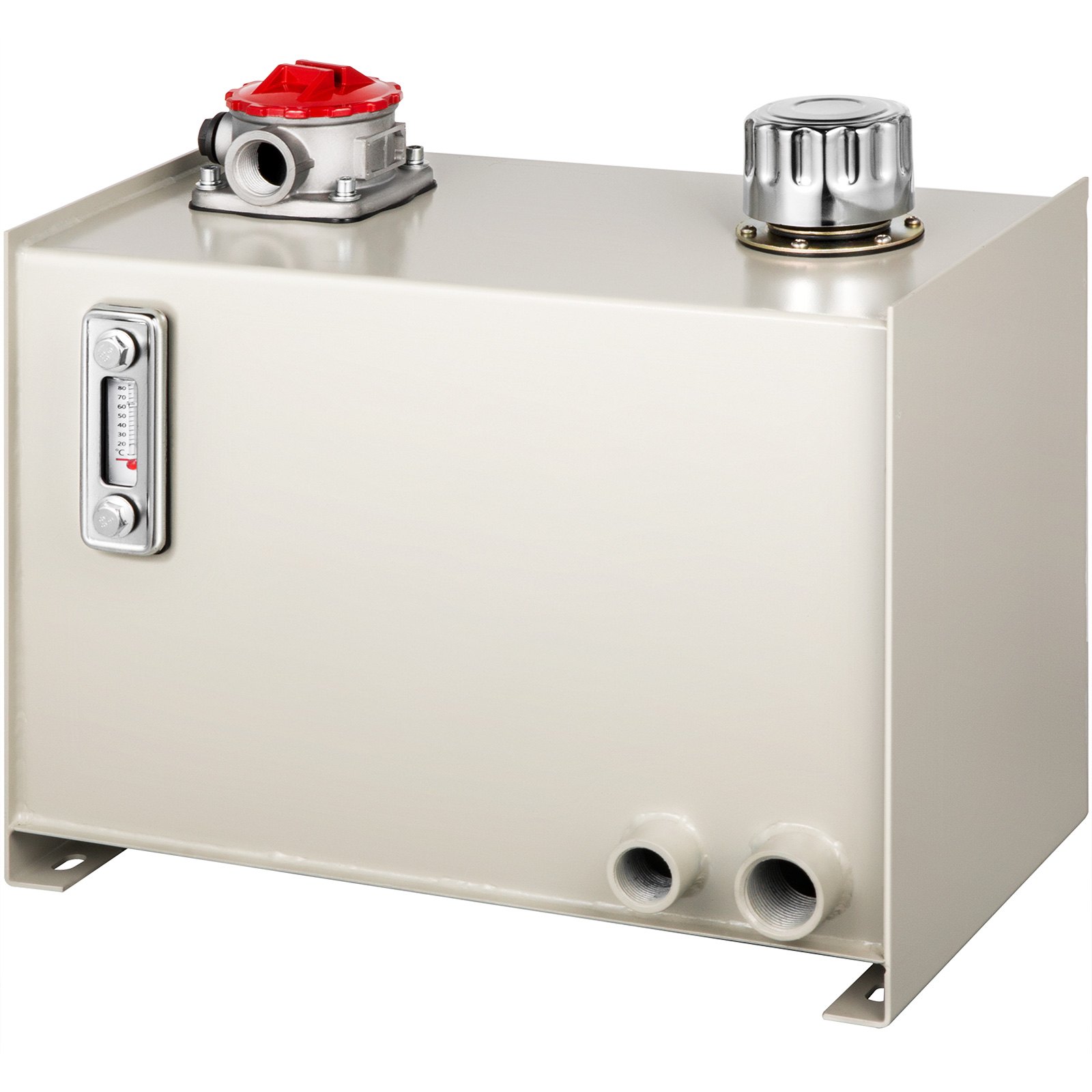 Hydrauliköltank Kraftstofftank 25l Hydraulikbehälter Mit Manometer Filterelement