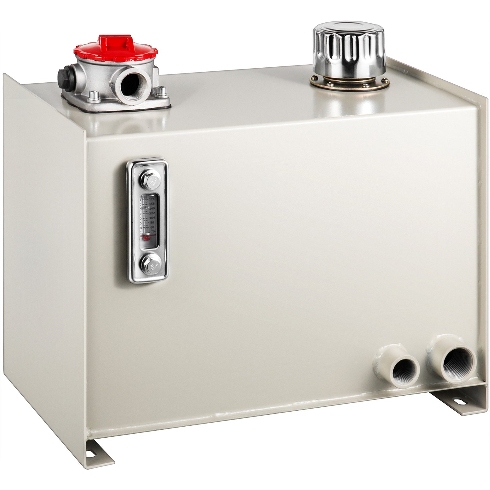 Hydrauliköltank Kraftstofftank 25l Hydraulikbehälter Mit Manometer Filterelement