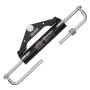 VEVOR 150 PS hydraulisches Außenborder-Lenkset, hydraulisches Bootslenksystem mit 342,9 mm Lenkrad, Steuerpumpe, Hydraulikzylinder und zwei 7924,8 mm Schläuchen für Einzelstation-Einmotorboote