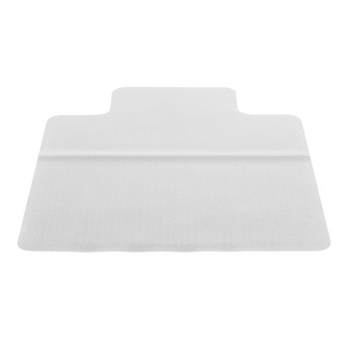 VEVOR Stuhlmatte Stuhlteppich (1230 x 914 mm) Bürostuhlmatte für kurzflorige Teppichböden, Bodenschutzmatte aus PVC mit Noppen, gleitet sanft unter