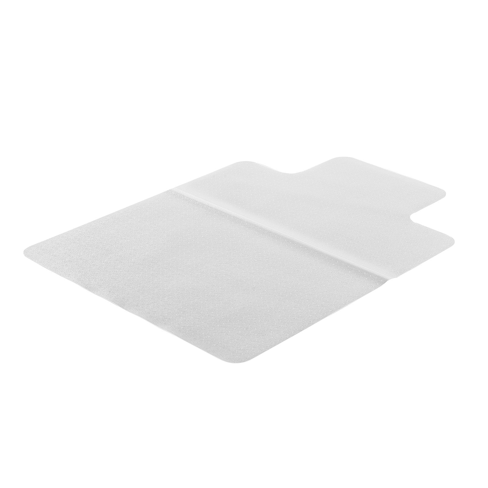 VEVOR Chair Mat with Lip, 915 x 1225 mm Office Chair Mat for Low Pile Carpeted Floors, Plastic Floor Protector Rug with Studded, Non-Slip & Easy to Clean, Smooth Glide Under Desk Rug for Home Office