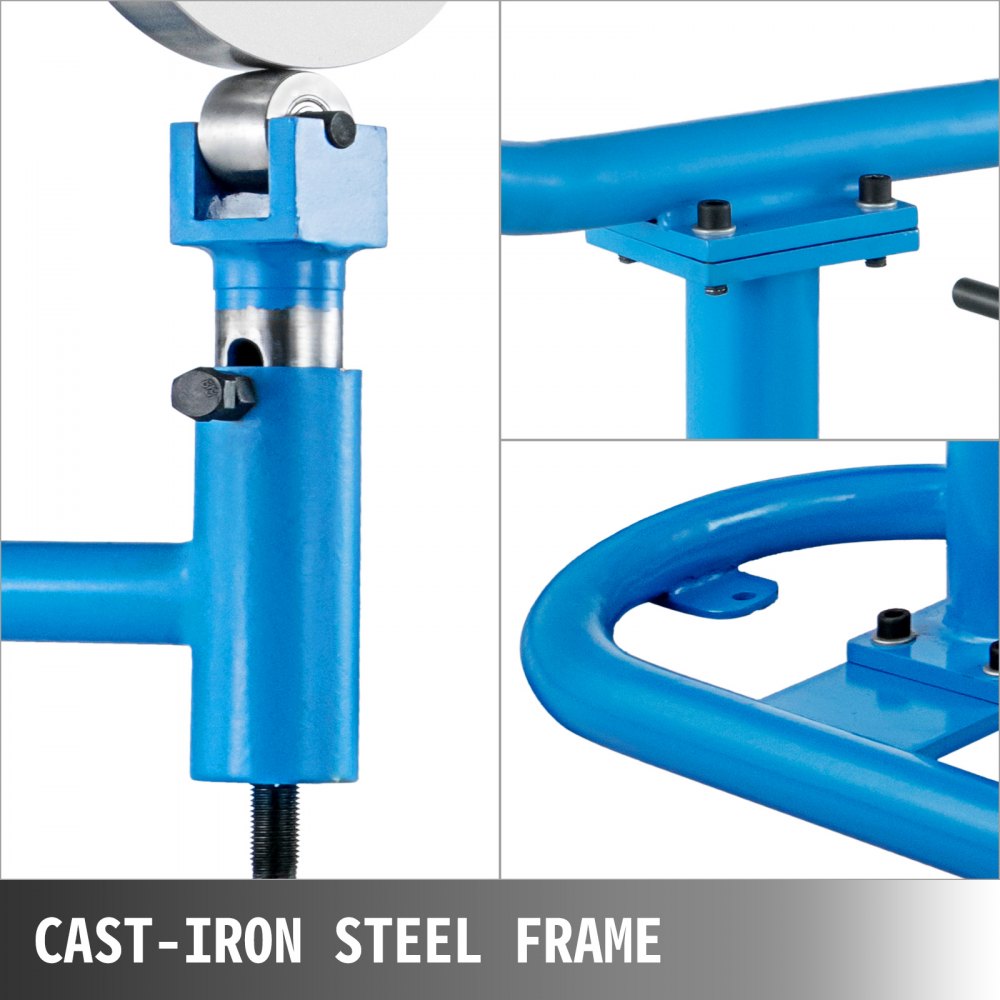 Rollenstreckmaschine English Wheel Glätthammer Blau Streckrollen Biegemaschine