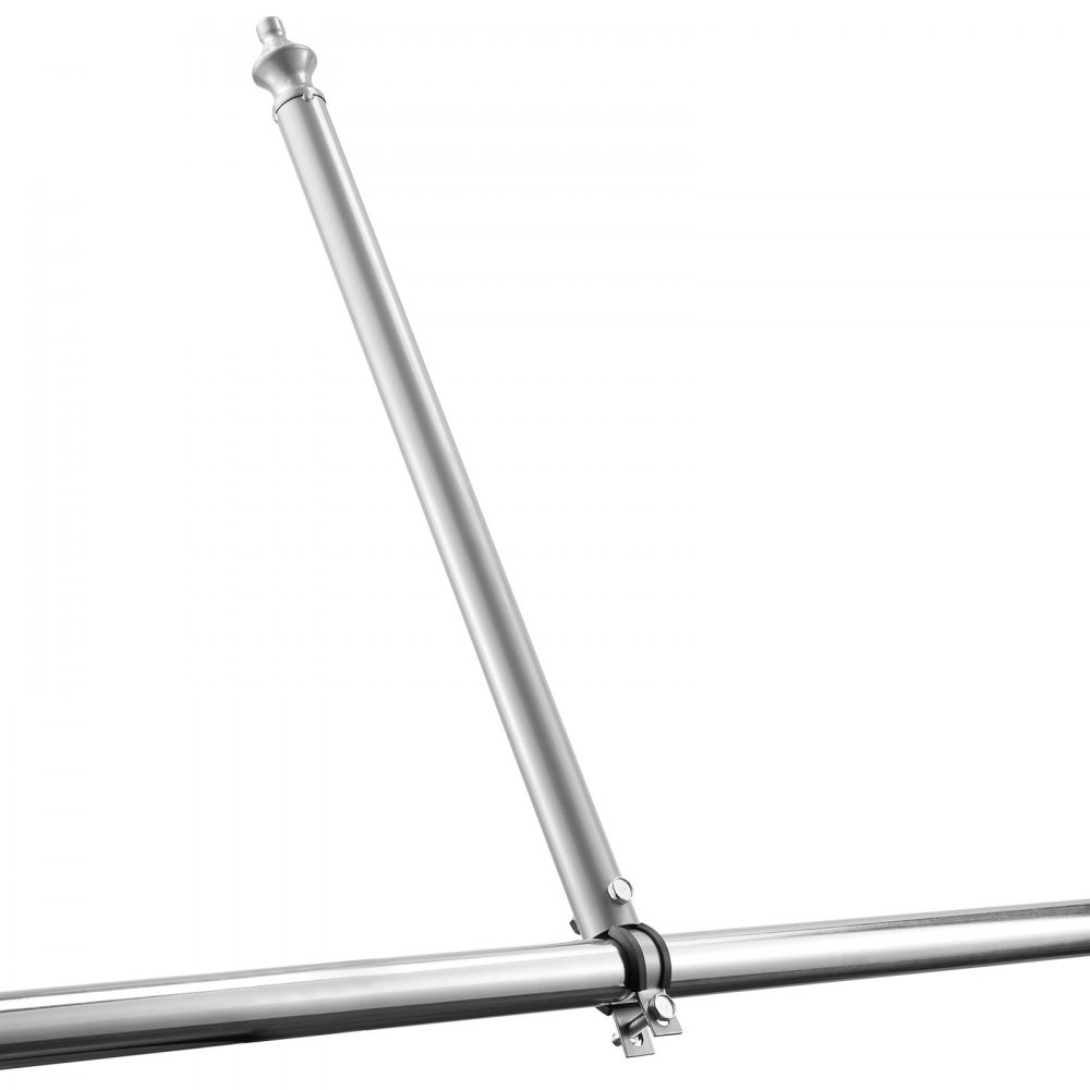 VEVOR Übersteigschutz Zaunerhöhung, 18er-Pack, 695 mm Stacheldrahtabweiser für 3,3-3,8 mm Zaunoberseite, Ω-Halterung, Stacheldrahthalter zum Schutz der Privatsphäre in Hof, Bauernhof oder Garten