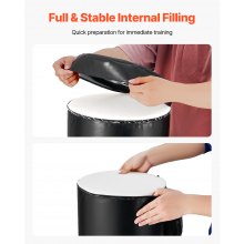VEVOR Fußball Tackling Dummy Blocking Pad Zylinder Praxis Ausrüstung 1 Stk.