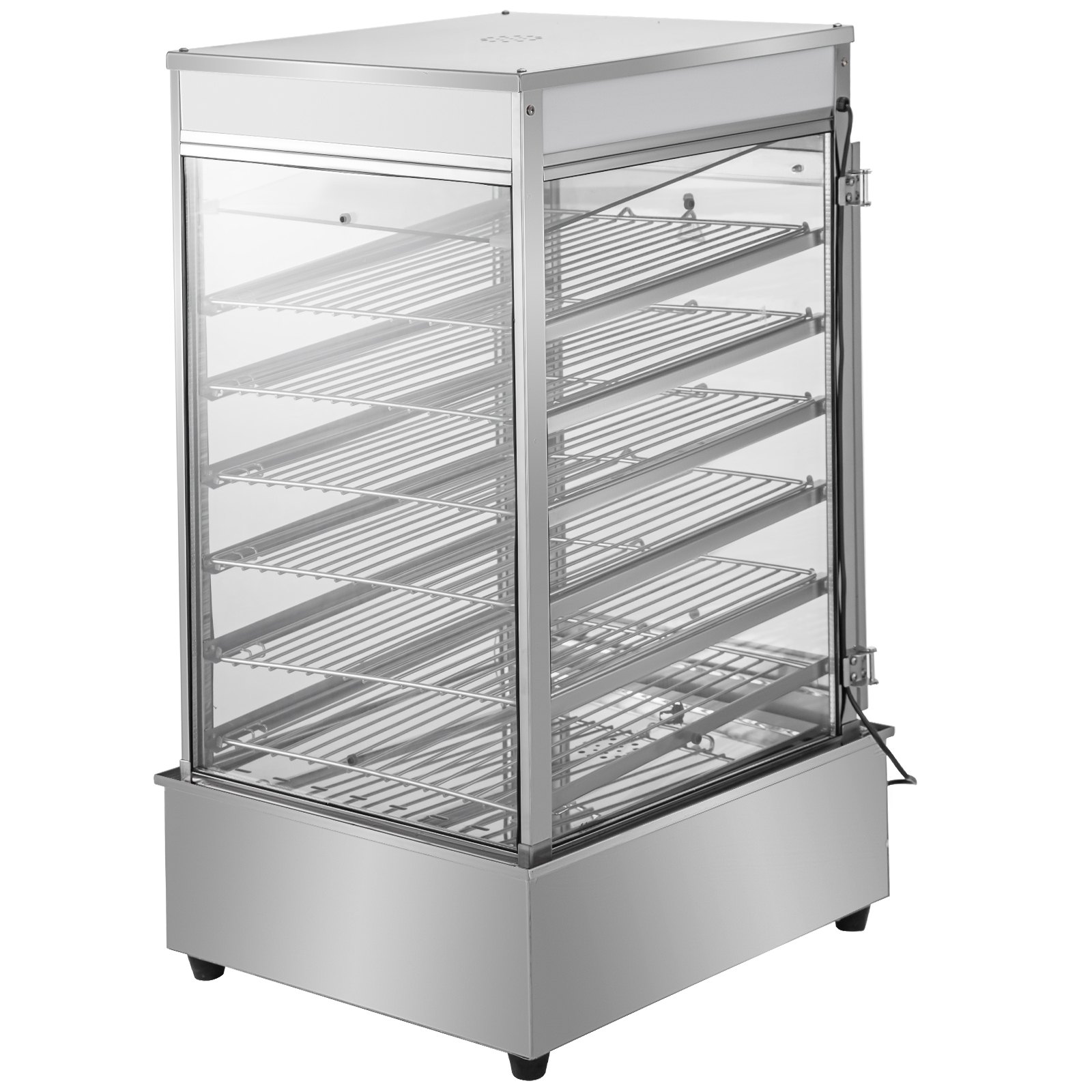 Vevor Kommerziell Brötchendämpfer Dampfgarer 6 Lagen 1200w Brötchen Dampfkocher