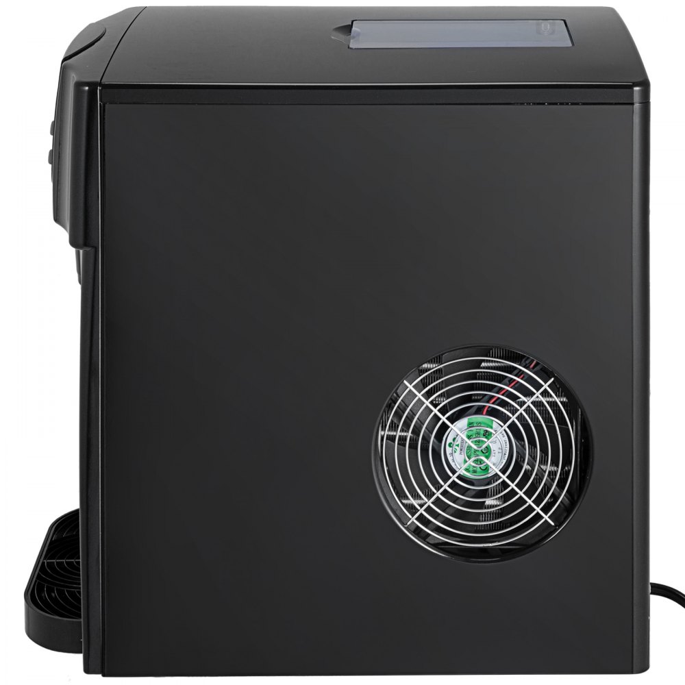 3 In 1 Eiswürfelmaschine Eiswürfelbereiter 12kg/24h Eislöffel 1 Kg Eisvorrat Bar