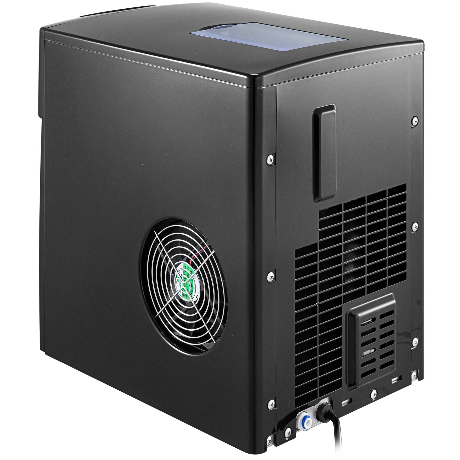 3 In 1 Eiswürfelmaschine Eiswürfelbereiter 12kg/24h Eislöffel 1 Kg Eisvorrat Bar