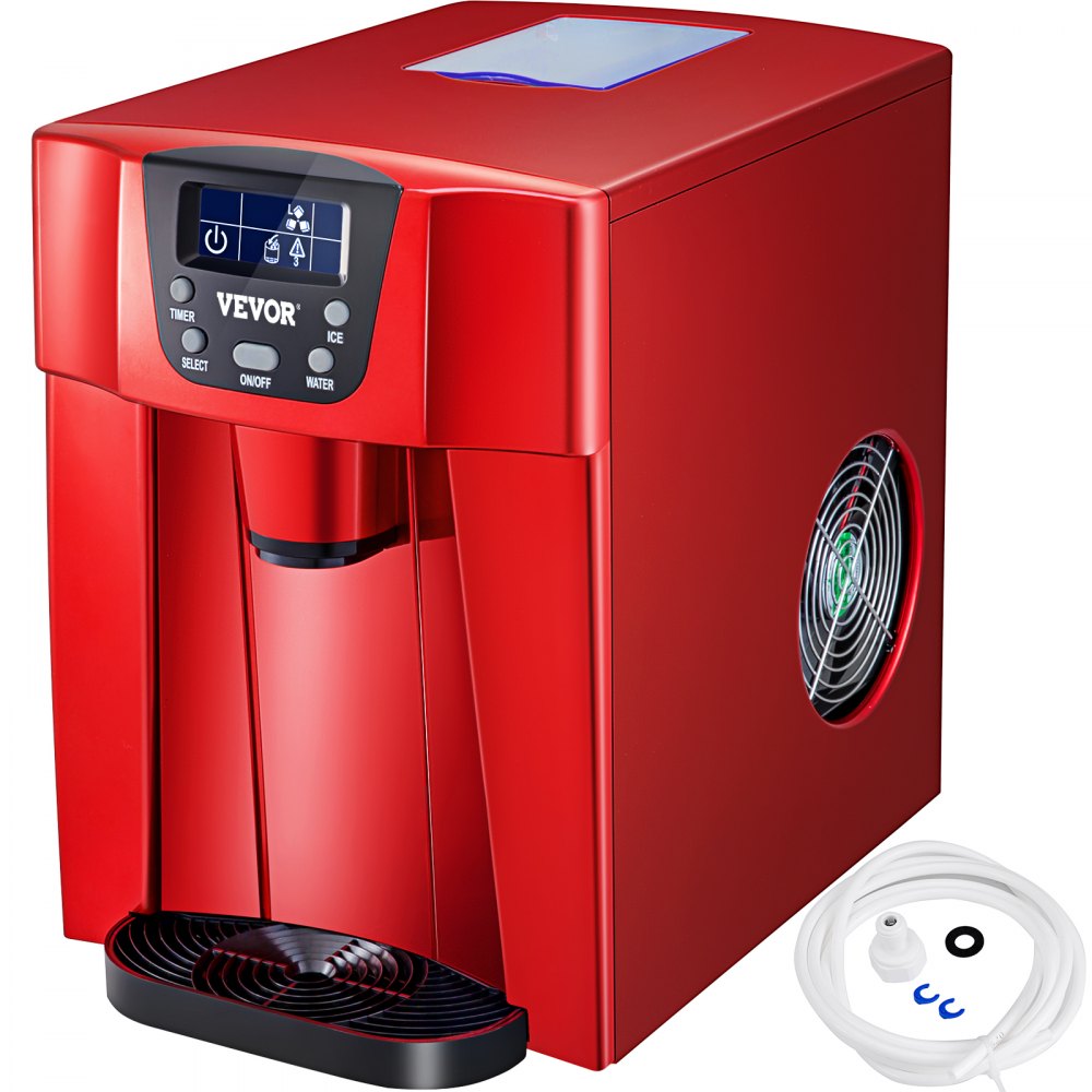 3 In 1 Eiswürfelmaschine 12kg/24h 9 Pcs Lcd Bildschirm 1 Kg Eisvorrat