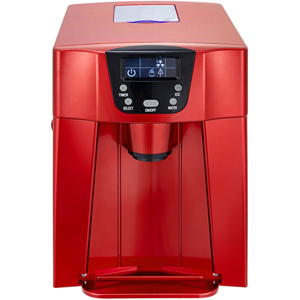 3 In 1 Eiswürfelmaschine 12kg/24h 9 Pcs Lcd Bildschirm 1 Kg Eisvorrat