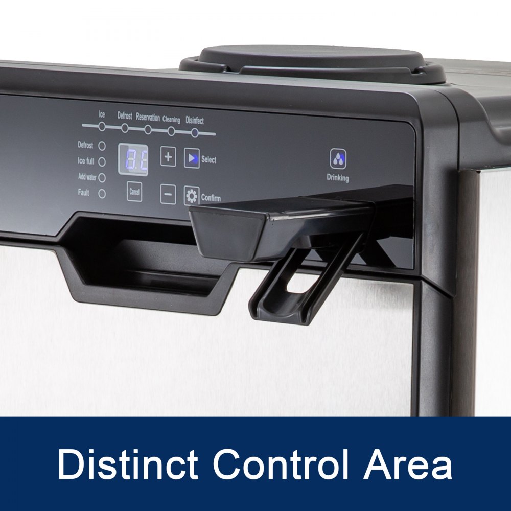 Kommerzielle Eiswürfelmaschine 35kg/24h Einschussnase Bäckereien 36 Pcs Pp