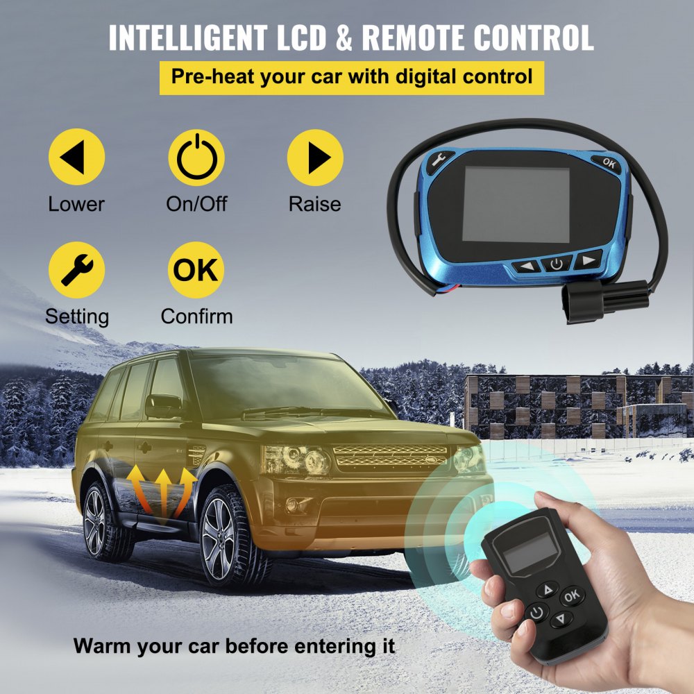 Standheizung diesel Luft Dieselheizung 12V 2KW für Auto LKW Wohnmobil Bus weiß