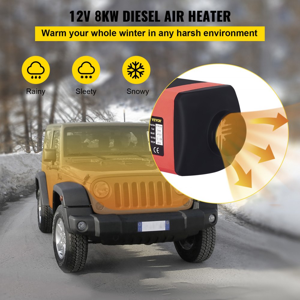 8KW 12V DieselHeizung Standheizung Luftheizung Air Heater Steinschlag  Reparatur