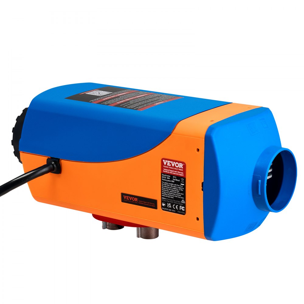 VEVOR 8KW Standheizung Diesel, 12V Diesel Luftheizung, Luft Dieselheizung, Standheizung Benzin Auto, Air Diesel Heizung, für Auto LKW Wohnmobil Bus Orange und blau