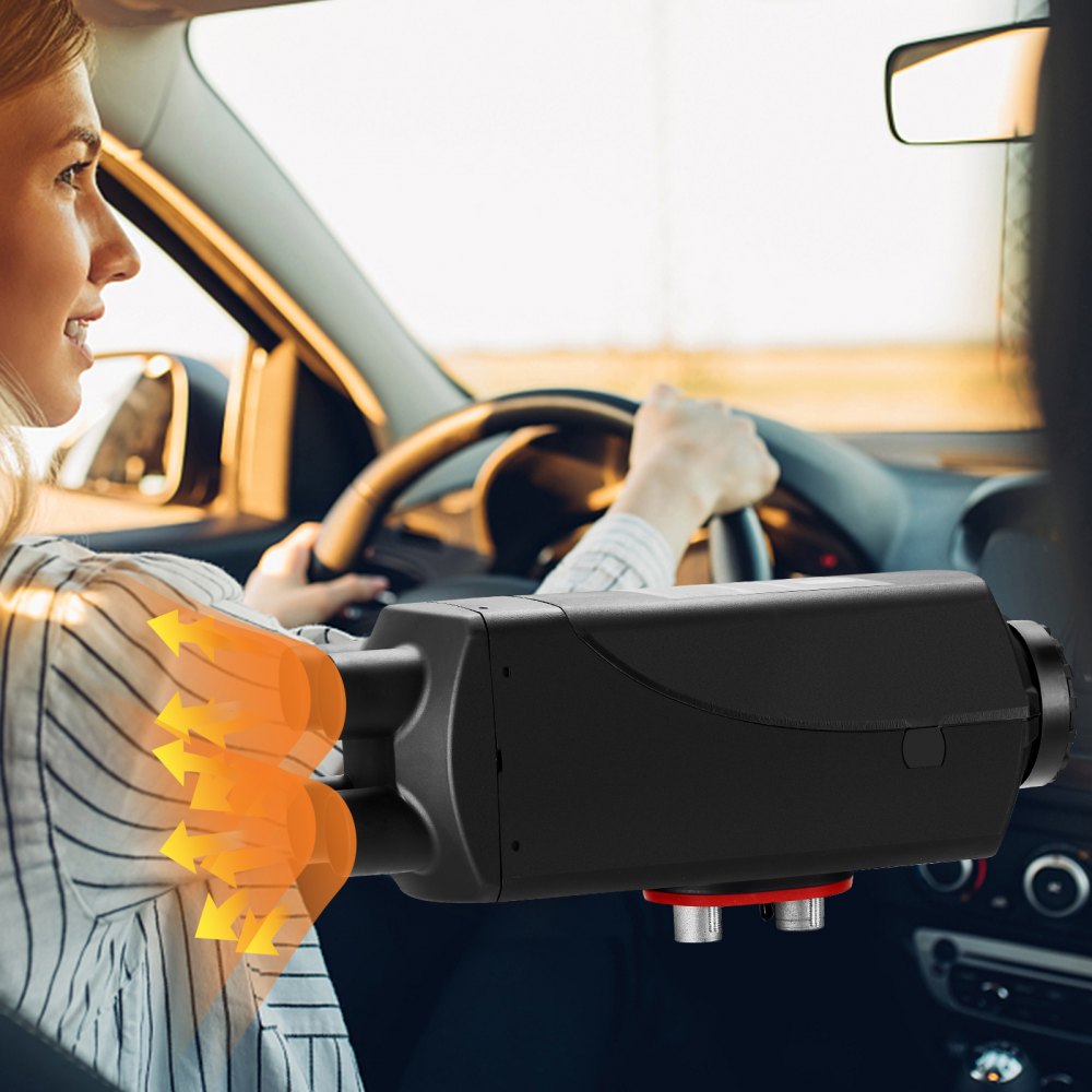 VEVO Diesel Lufterhitzer 8KW, Luft Diesel Heizung 12V, Air Standheizung 39x11,5x14,5cm, Diesel standheizung, Air Diesel Heizung, zum Heizen der Fahrerkabine von Autos Bussen Wohnmobilen