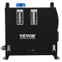 VEVOR 12V Diesel Car Fuel-Powered Parking Heater, 8 kW Diesel Parking Heater Air Diesel Heater, Air Diesel Heater for Car RV Truck Camper Bus with Remote Control, Black LCD Switch & 1 Air Outlet