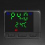 VEVOR 12V Diesel Car Fuel-Powered Parking Heater, 8 kW Diesel Parking Heater Air Diesel Heater, Air Diesel Heater for Car RV Truck Camper Bus with Remote Control, Black LCD Switch & 1 Air Outlet