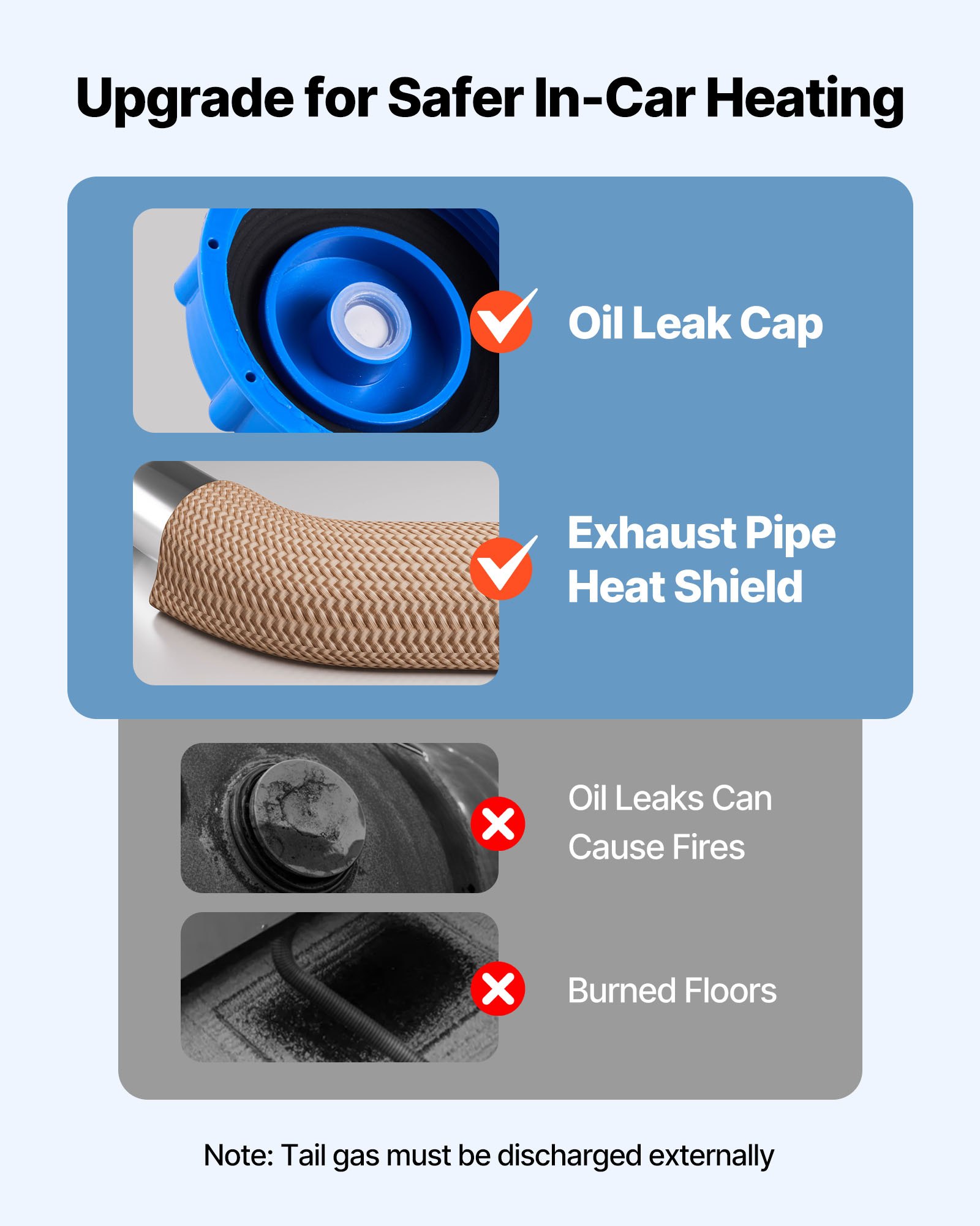 VEVOR Diesel-Luftheizung Standheizung 12-24V 8KW, schnell aufheizende Lufterhitzer mit Fernbedienung & digitaler Farbanzeige & 10 L Kraftstofftank, geräuscharm, für Wohnmobil Lkw Boot Anhänger