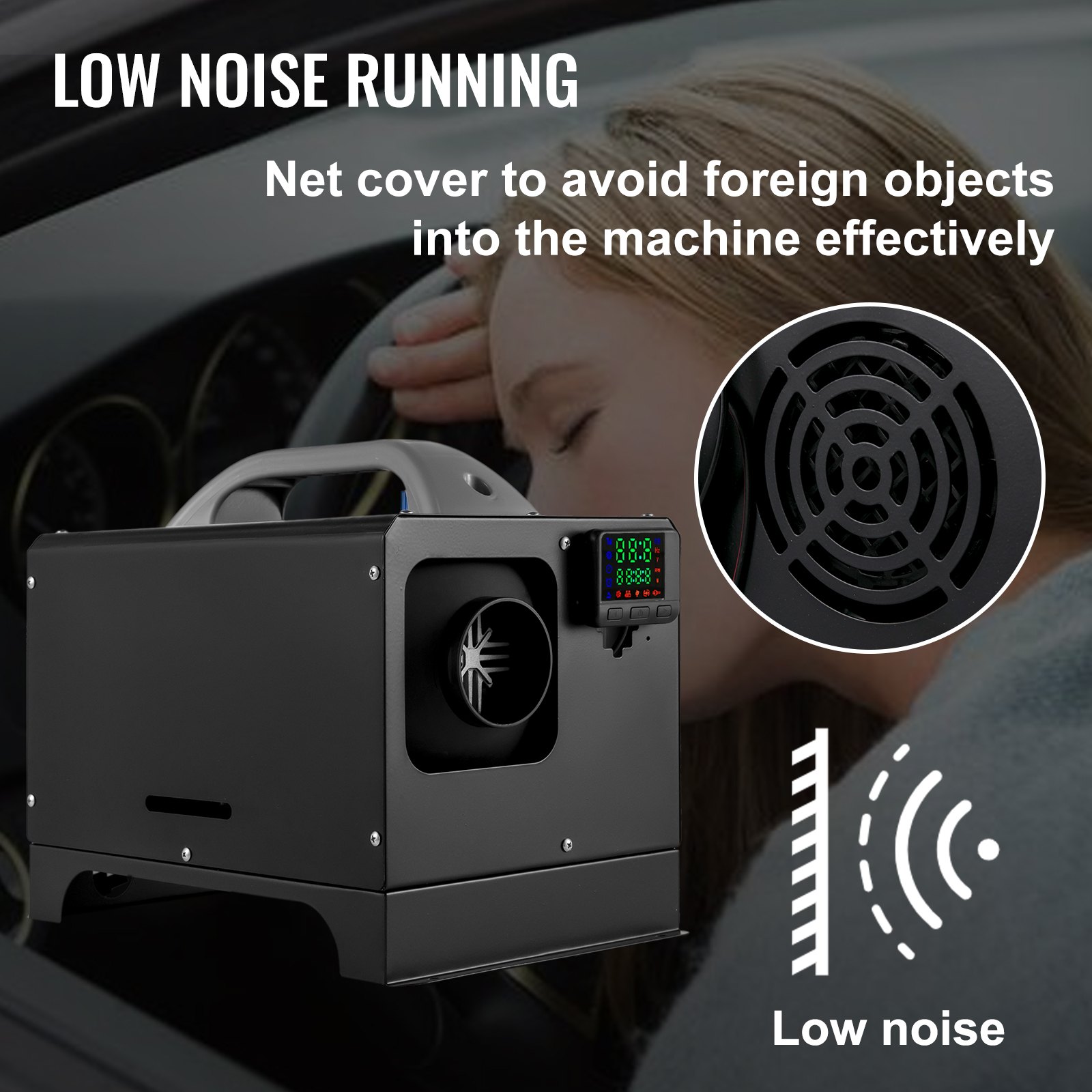 Vevor 3kw 12v Standheizung Diesel-luftheizung Lkw Heizung Lcd Auto Fernbedienung