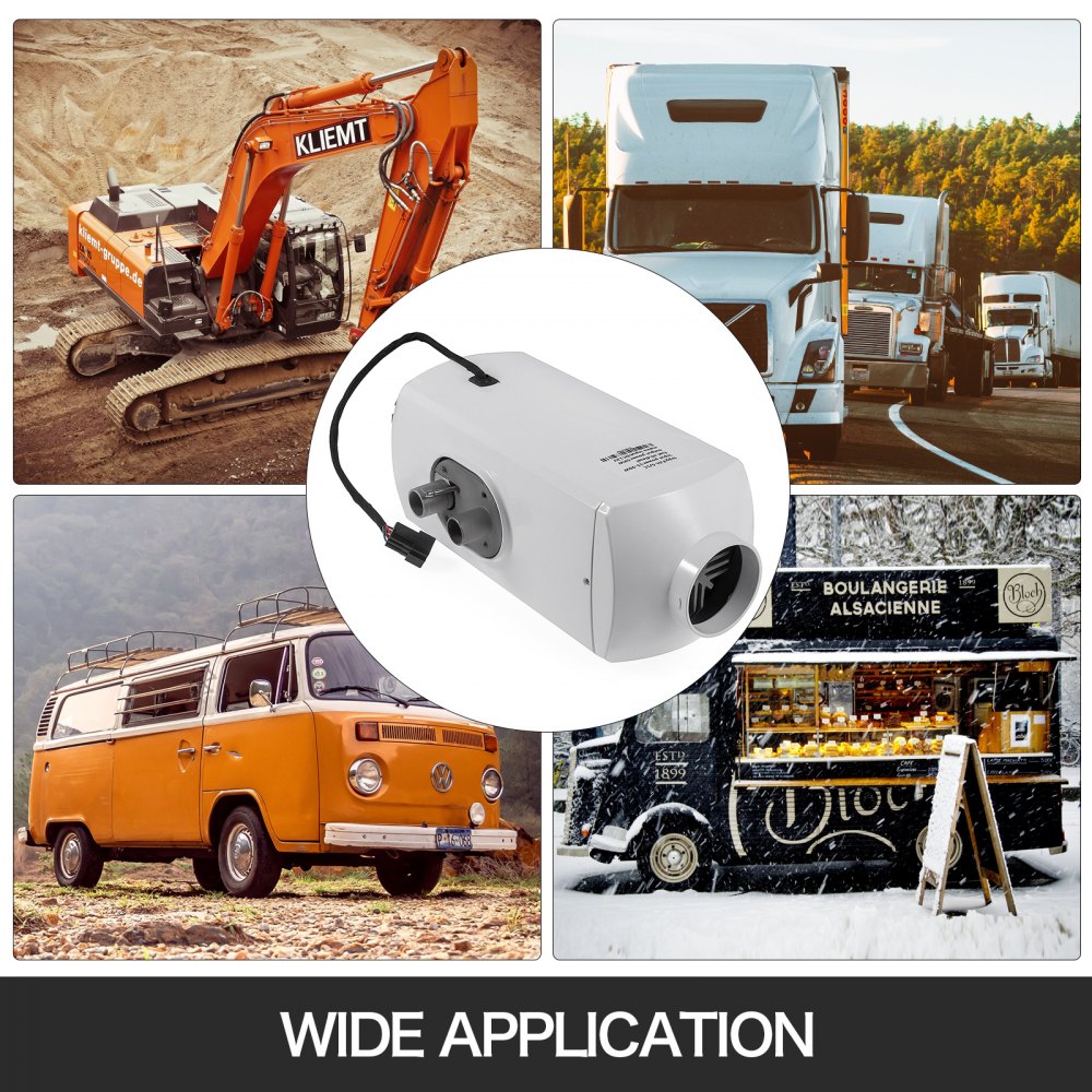 5kw 12v Diesel Luftheizung Standheizung Heizung Air Heater Lcd Aluminum Alloy