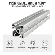 VEVOR Landschaftsrechen, 36-Zoll-Kopf, Aluminium-Landschaftsrechen, 102,36 Zoll, verstellbarer Griff
