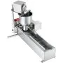 VEVOR Commercial Automatic Donuts Machine, Single Row Donuts Making Equipment, 90 pcs/hour Electric High Power Doughnut Maker, Stainless Steel Frying Auto Fryer, with 3 Size Molds, Auto Counting