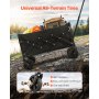 VEVOR Bollerwagen 66x45x46 cm,  102 kg faltbarer Transportwagen mit Geländerädern, Outdoor-Allzweckwagen mit verstellbarem Griff,  Campingwagen für Strand, Lebensmittelgeschäft, Garten, Schwarz
