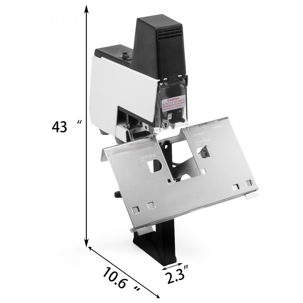Vevor Sattelhefter Buchbinderei Reiten Bindemaschine Verstellbar Flacher Nagel