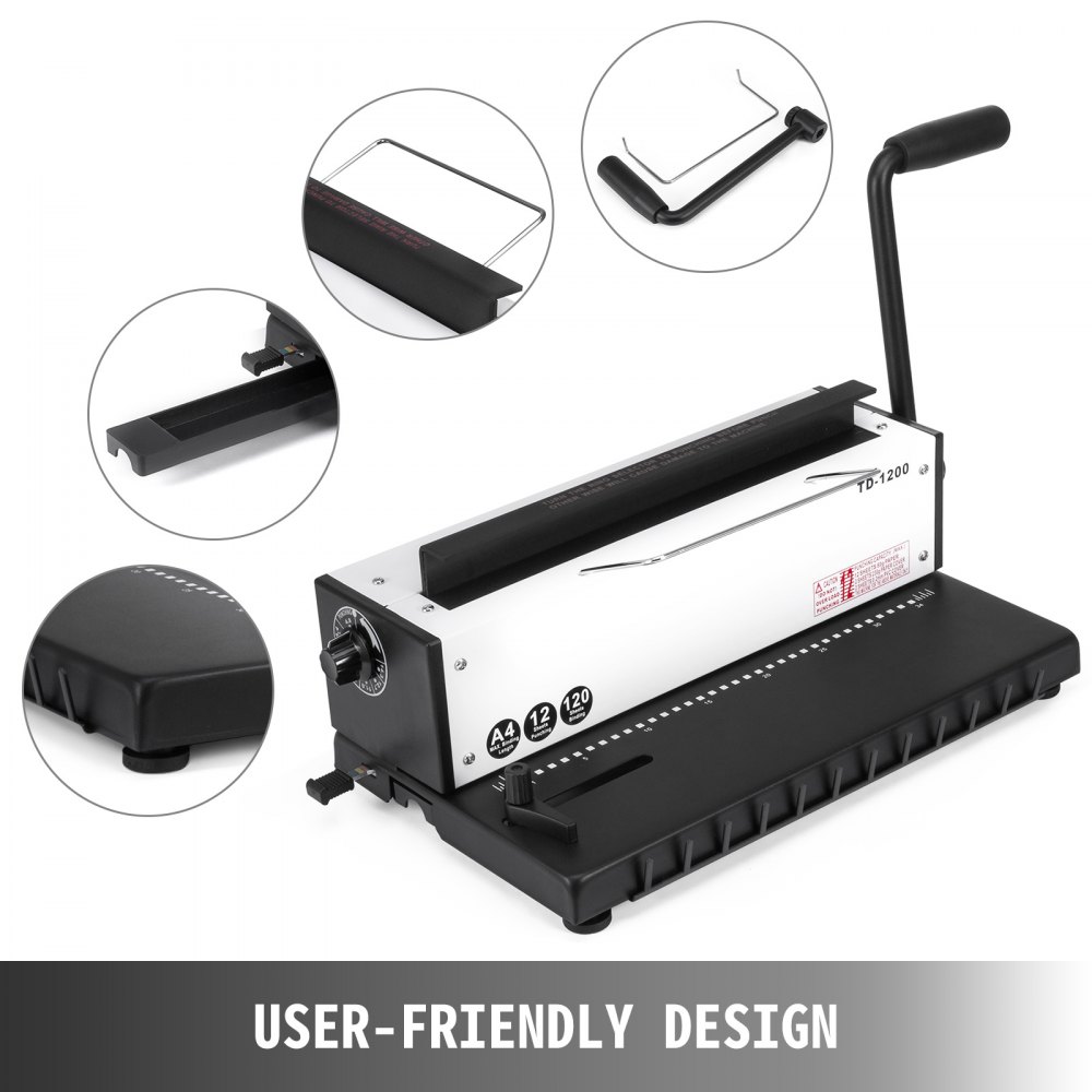 Drahtbindemaschine Bindegerät Mit Teilung (draht 34 Ringe)