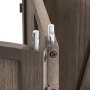 VEVOR Wood Room Divider 4 Panels Wood Folding Privacy Screen X Pattern, For Room Separation & Home Decor, 1702 mm Tall, Solid Frame, 360° Two-Way Hinges, Rustic Wooden Partition with Hardware
