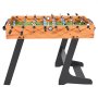 VEVOR klappbarer Tischfußballtisch in Standardgröße (1065 x 605 x 810 mm), faltbarer Indoor-Kickertisch für Zuhause, Familie und Spielzimmer, Set inkl. 2 Bällen leicht zu lagern Spieltisch