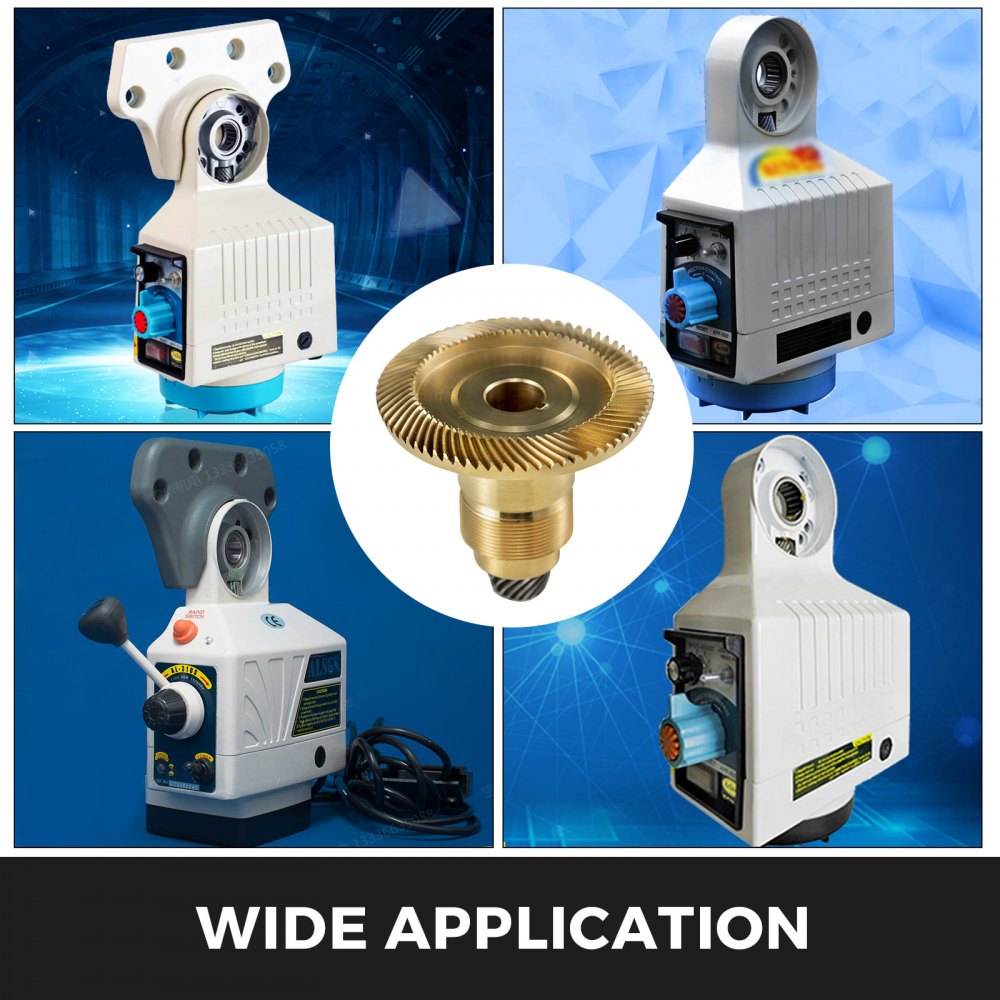 Ersatzgetriebe Zahnrad Metall Innenbohrung 16mm Linker Typ Für Fräsmaschine