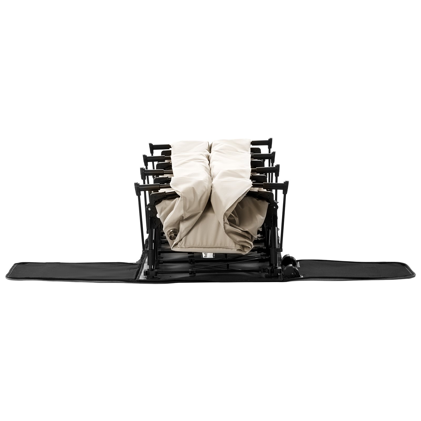 VEVOR Luftmatratze mit Rahmen 1885x1050x580 mm, aufblasbares 1-Personen-Campingbett mit eingebauter Pumpe, tragbare Luftbetten tragen 136 kg, überall aufblasbares Bett für Gäste beim Camping, Reisen