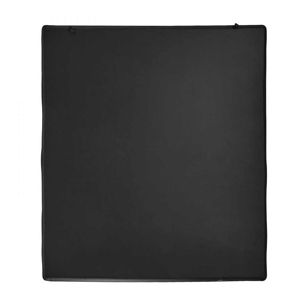 VEVOR Vierfach faltbare Ladeflächenabdeckung, kompatibel mit Dodge Ram 1500 (inkl. Classic und New) von 2002–2024, Dodge Ram 2500 3500 (inkl. Classic und New), Fleetside 6,4' (76,3") Ladefläche